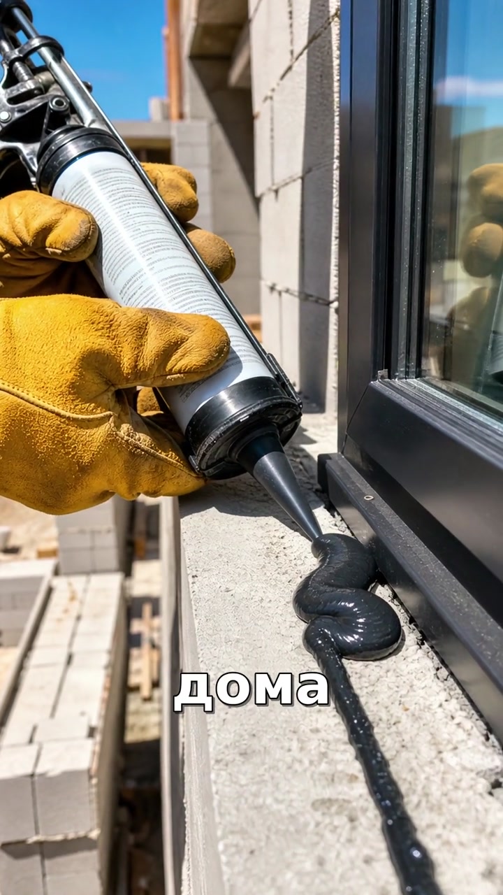 Кадр ролика с процессингом для строительства